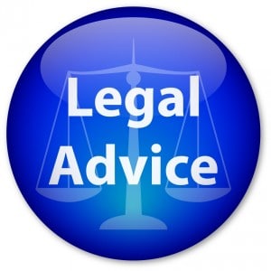 "Legal Advice" button
